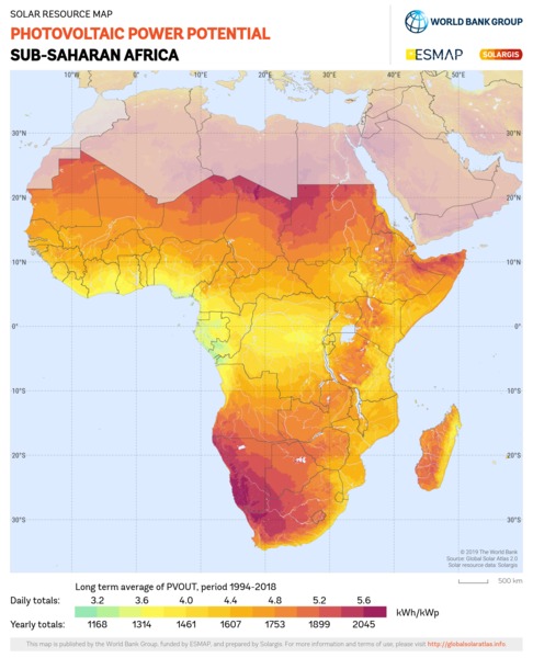 Photovoltaic Electricity Potential